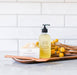 Lemongrass Natural Hand Soap in a Glass Bottle - Whispering Willow